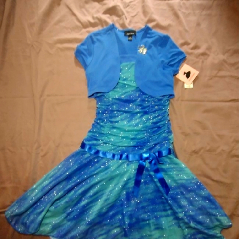 Beautiful sparkly blue dress